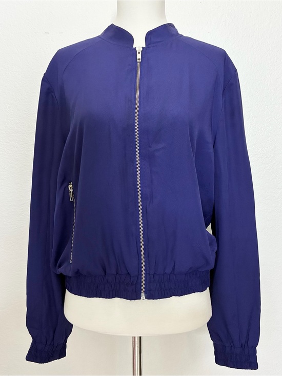 Likely Jackets & Blazers - LIKELY Blue Violet Bomber Jacket